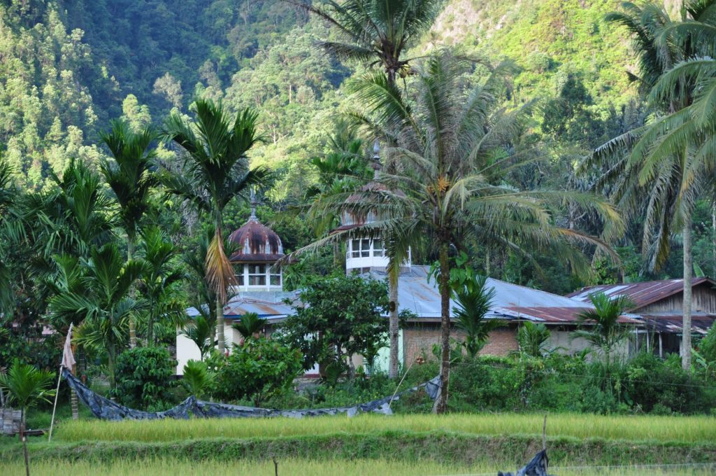 Une mosquée en pays Minang (Sumatra)