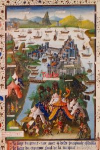 Siege of Constantinople BnF MS Fr 9087